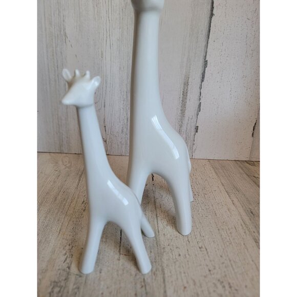 Naaman giraffe baby mama Israel porcelain figure set collectible vintage - Picture 5 of 8